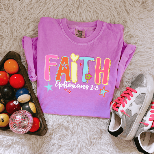 Faith - Ephesians 2:8 Graphic Tee