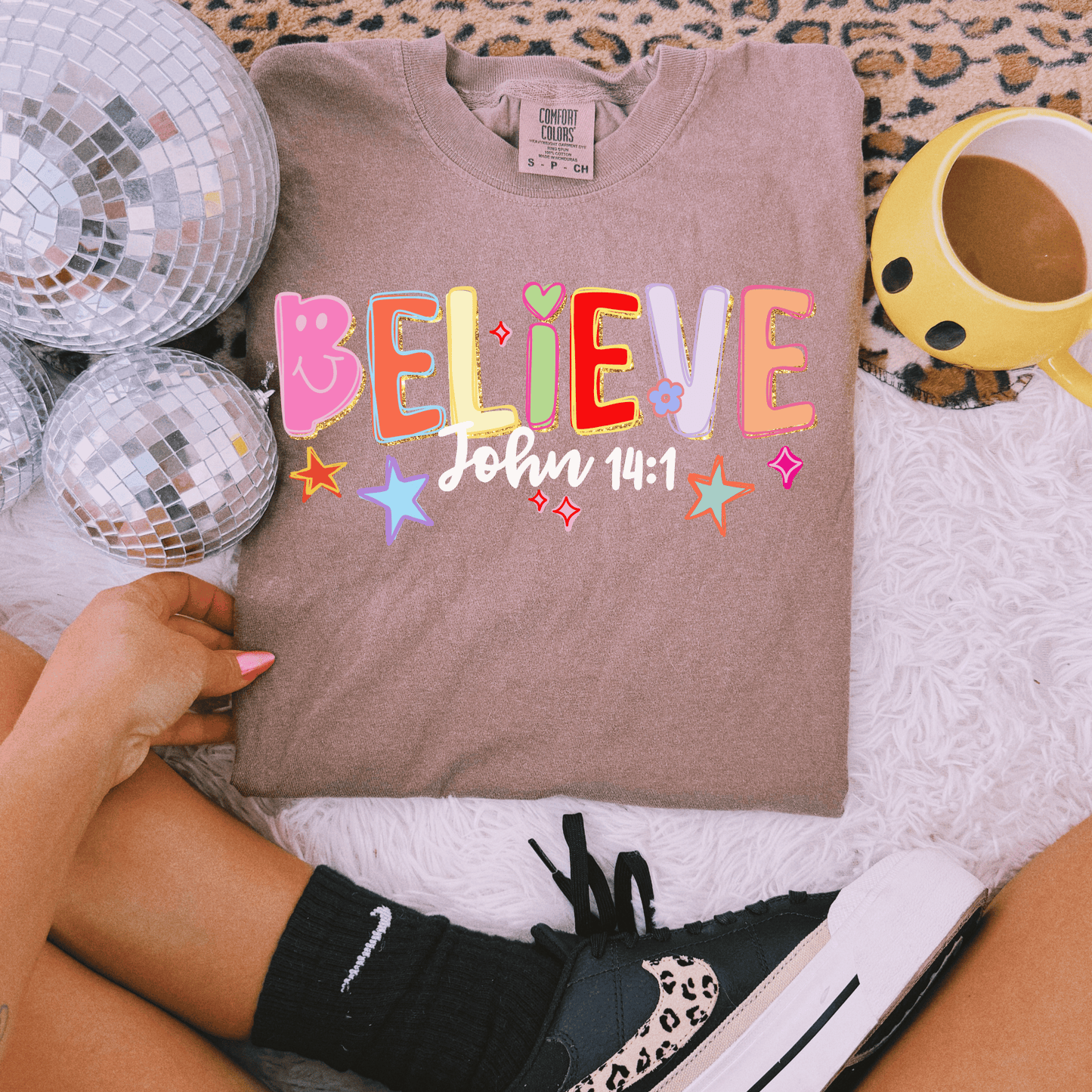 Believe - John 14:1 Graphic Tee