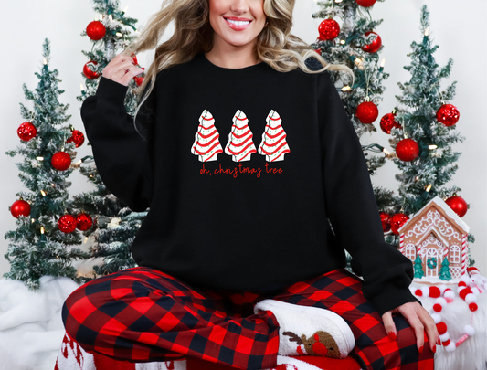 Candy Cane Forest Graphic Sweatshirt