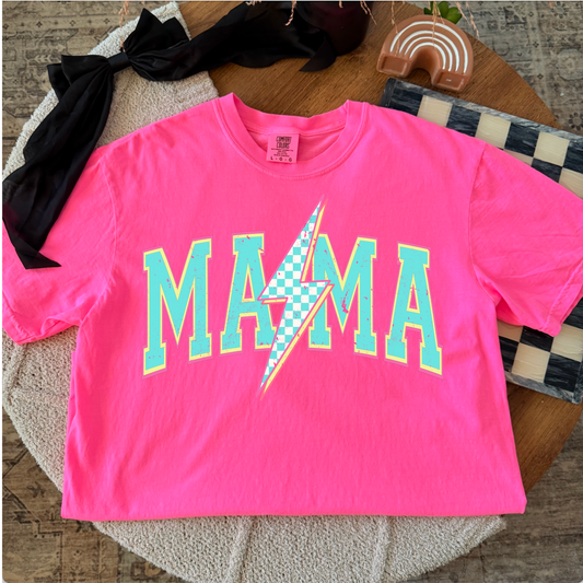 MAMA Lightning Bolt Graphic Tee