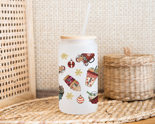 Christmas Sips Frosted Can