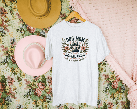 Dog Mom Social Club Graphic Tee