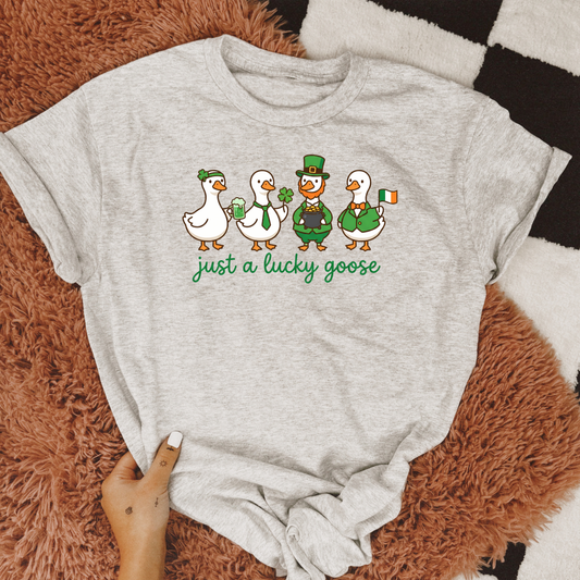 Just a Lucky Goose Graphic Tee