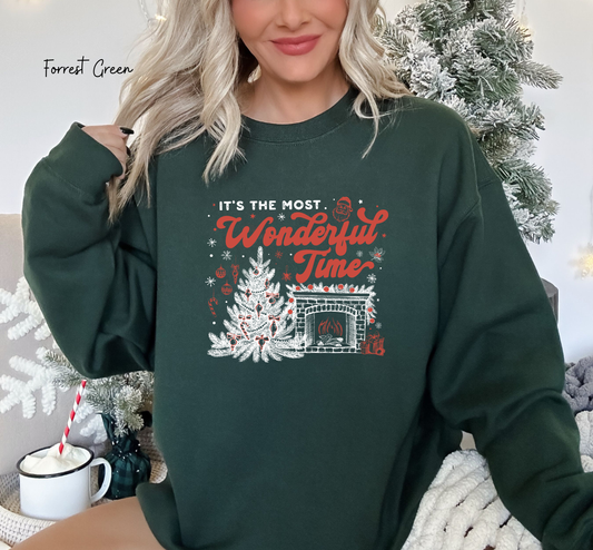 Most Wonderful Time Of The Year Graphic Sweatshirt