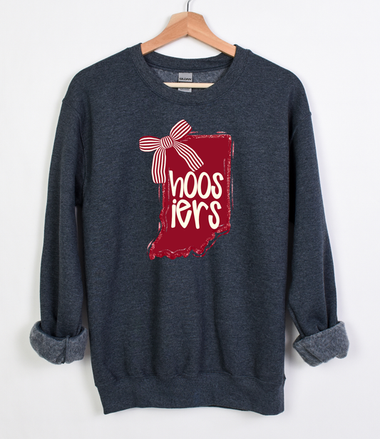 Hoosiers Bow Graphic Sweatshirt
