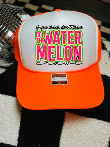 Watermelon Crawl trucker hat