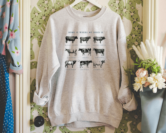 Home Is Where My Herd Is Graphic Crew