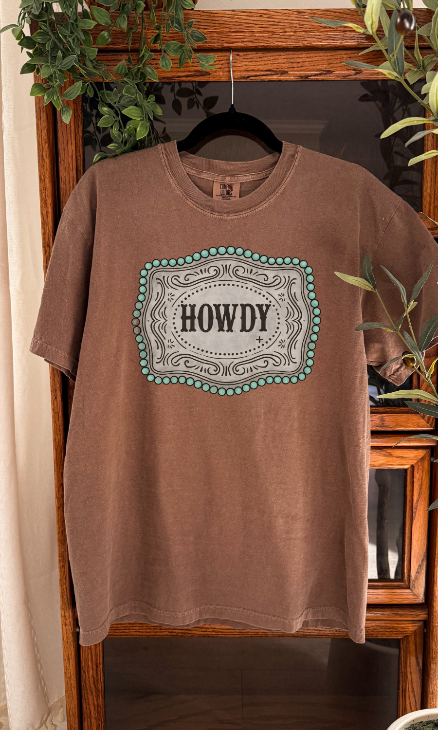 Howdy Western Frame Graphic Tee