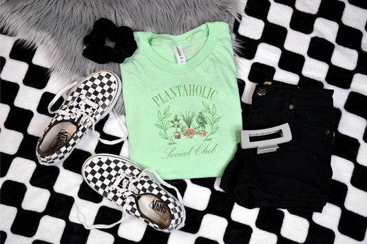 Plantaholic Social Club Graphic Tee