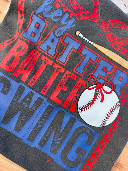 Hey Batter Graphic Tee