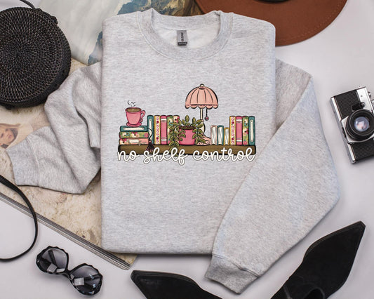 No Shelf Control Graphic Sweatshirt