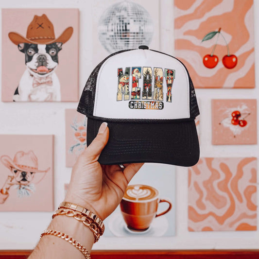 Christmas Icons Trucker Hat