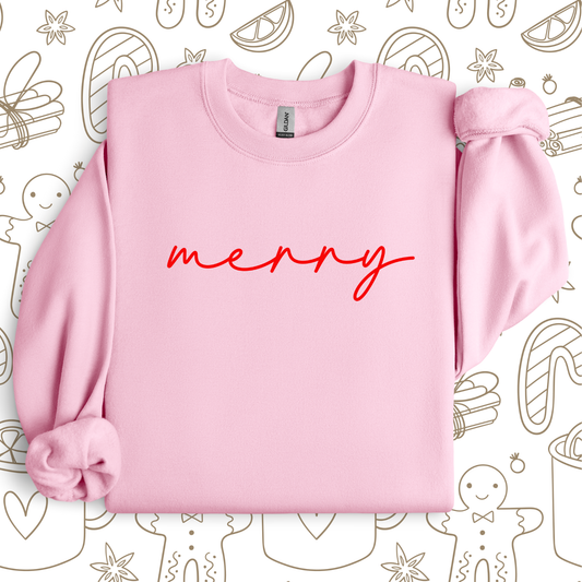 Merry Graphic Sweatshirt