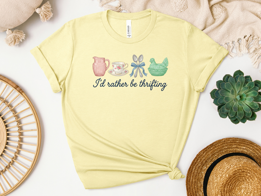 I'd Rather Be Thrifting Graphic Tee