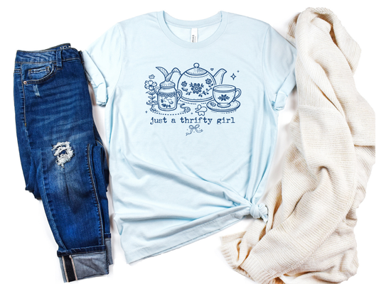 Just A Thrifty Girl Graphic Tee