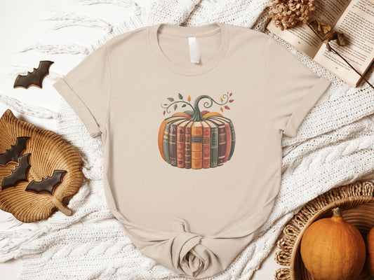 Book Pumpkin Graphic Tee