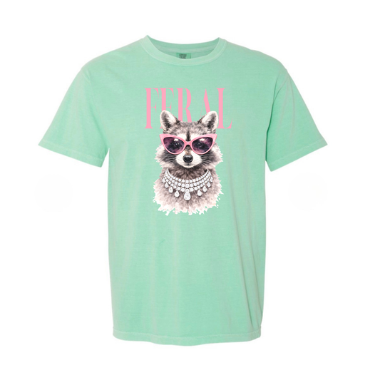 Feral Raccoon Graphic Tee
