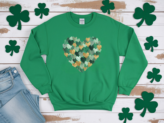 Lucky Heart Graphic Sweatshirt