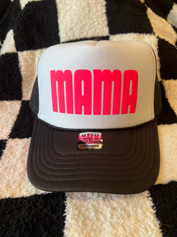 Mama- Puff design hat
