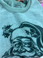 Vintage Santa Inside Out Graphic Sweatshirt