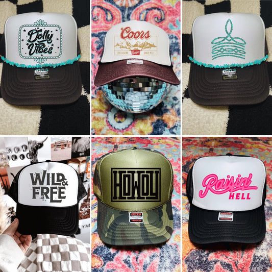 Mystery Western Trucker Hat