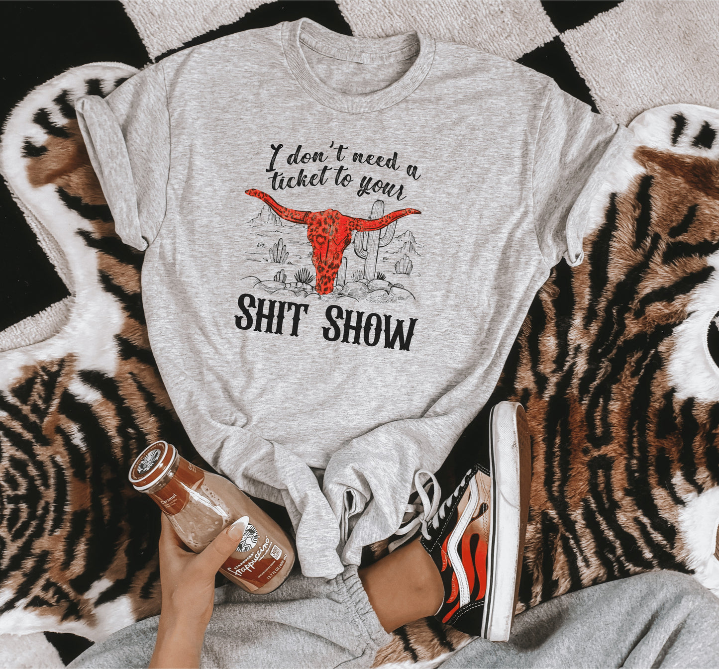 Shit Show- Koe Wetzel Ash Tee