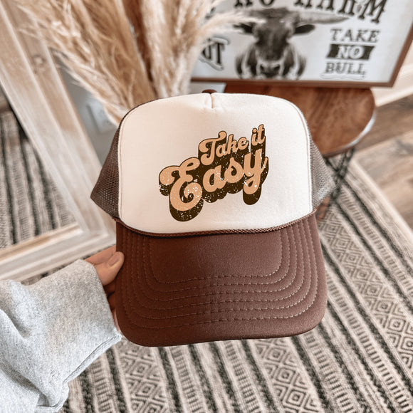 Take It Easy trucker hat