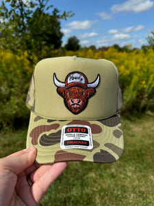 Howdy Highland Patch Trucker Hat