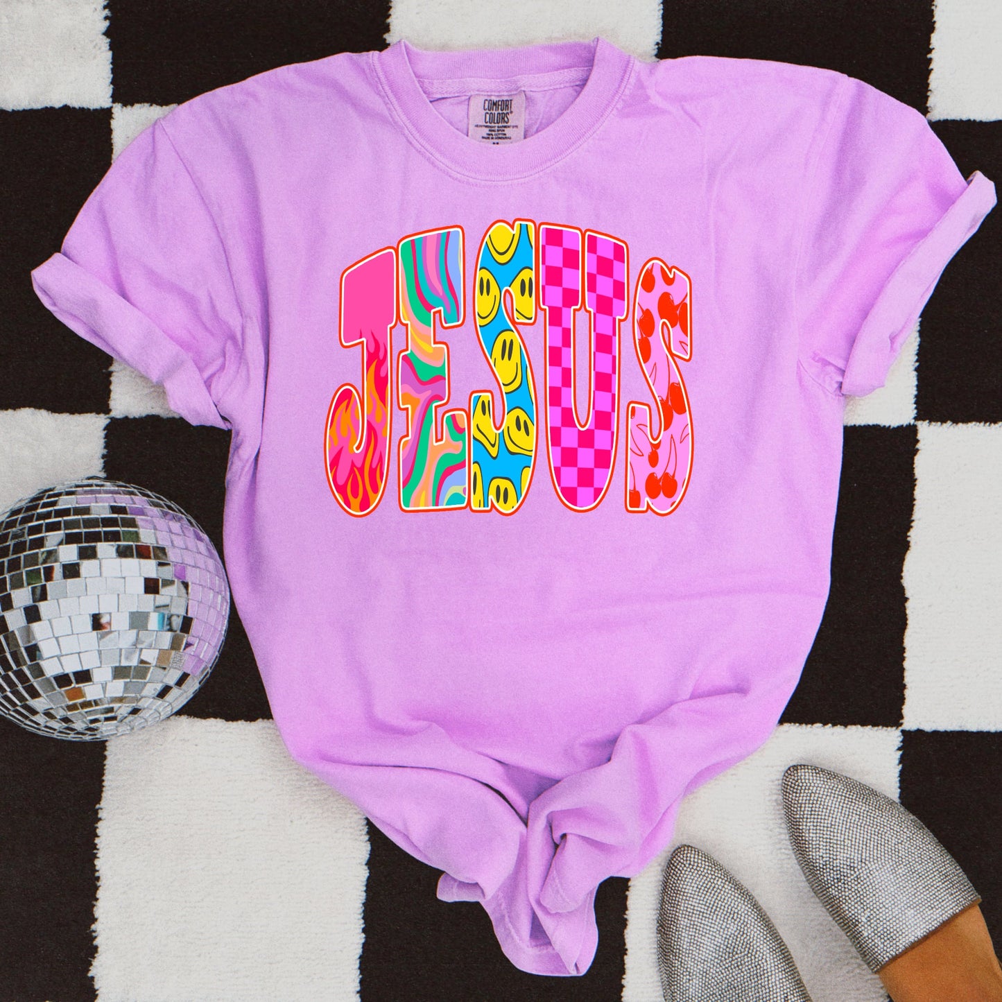 Jesus Retro Graphic Tee