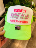 Redneck Yaht Club Trucker hat