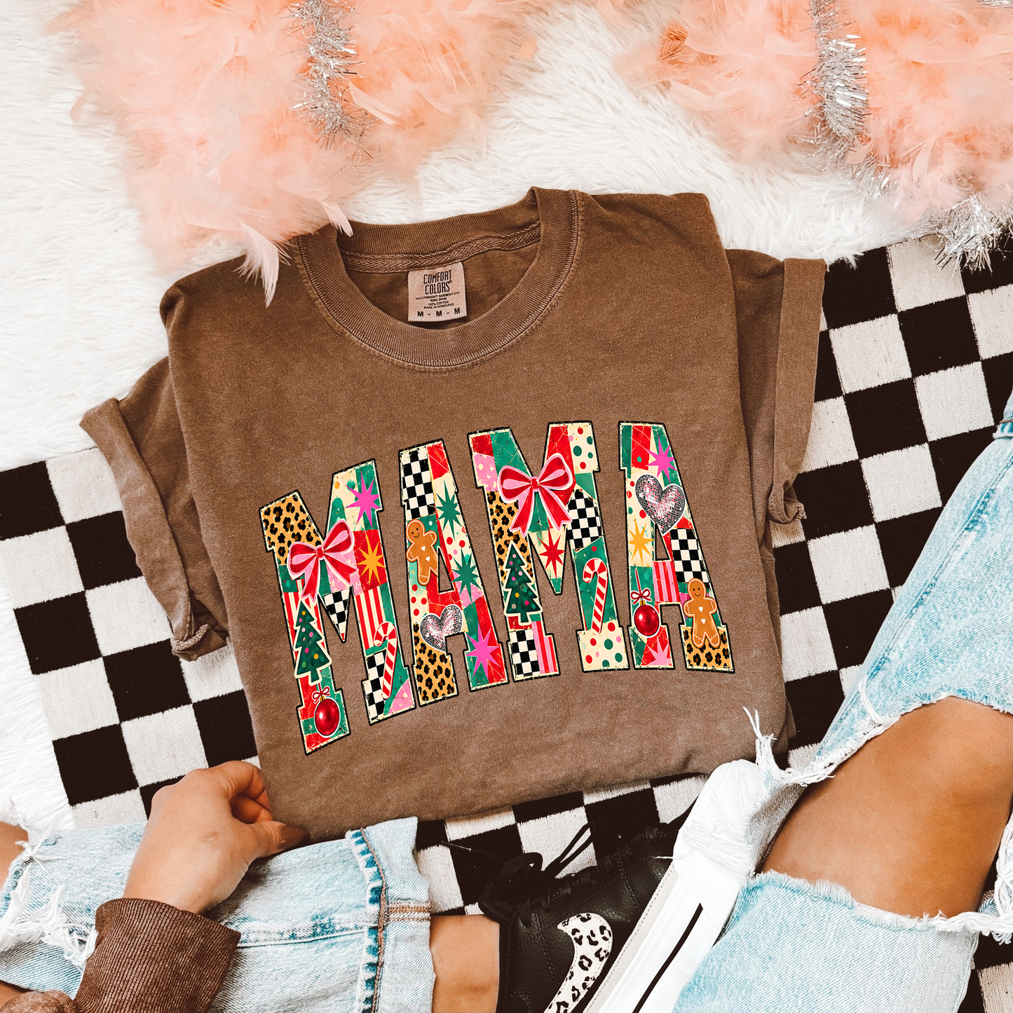 Christmas Mama Graphic Tee