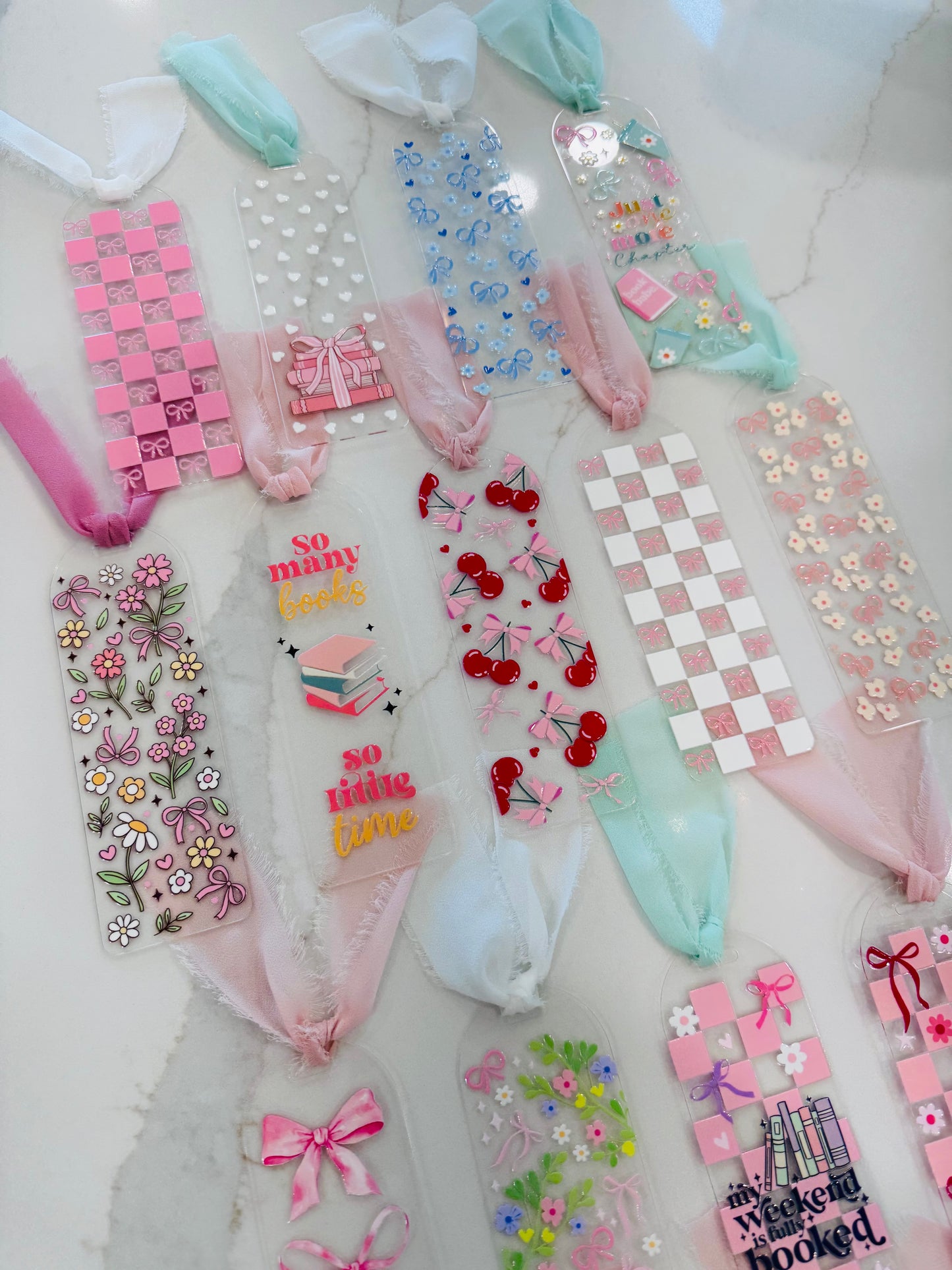 Acrylic Bookmarks | Assorted Bookish Designs