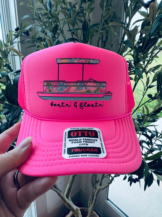 Boatin & Floatin Trucker Hat