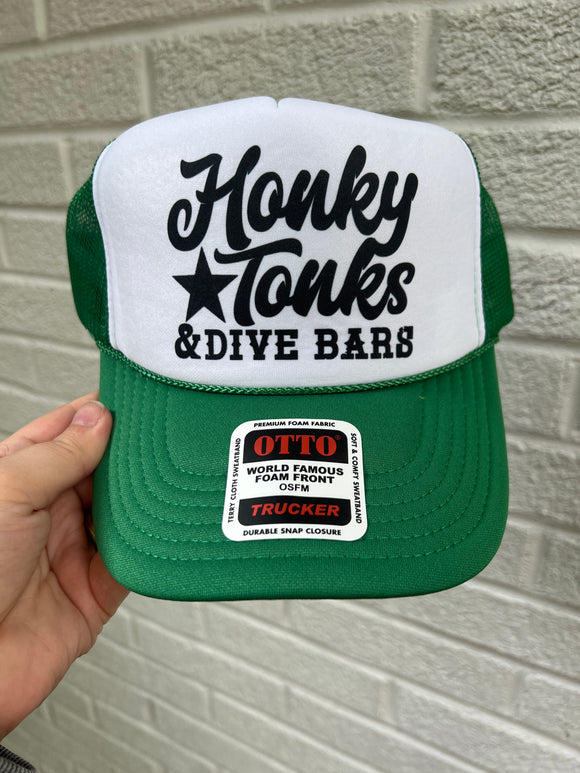 Honky Tonks and Dive Bars- trucker hat