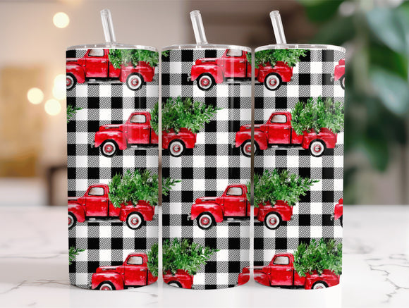 Christmas Truck Tumbler