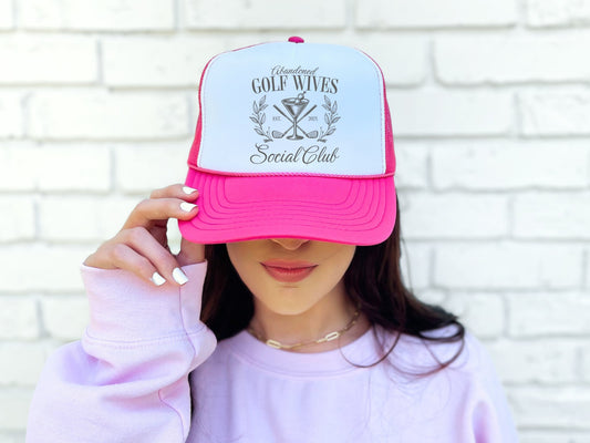 Golf Wives Social Club - trucker hat