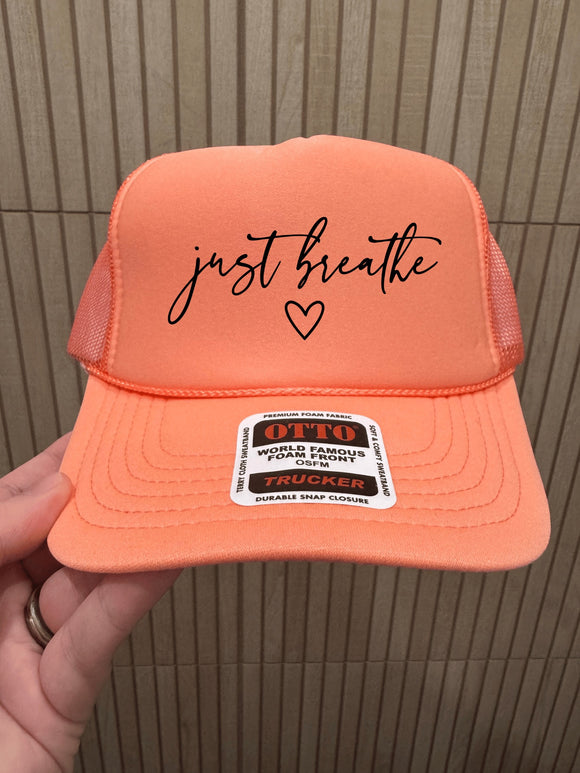 Just Breathe Trucker Hat