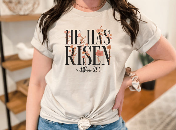 He Has Risen Graphic Tee