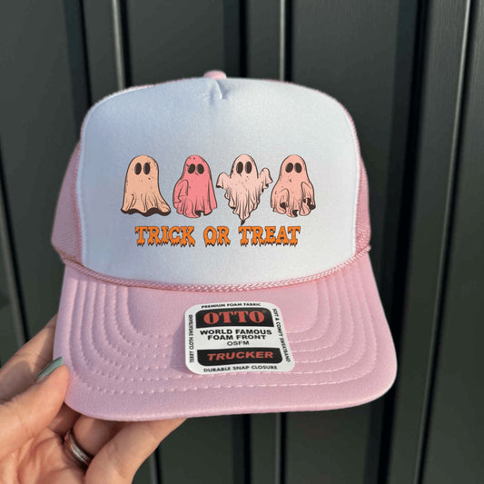 Trick Or Treat Trucker Hat