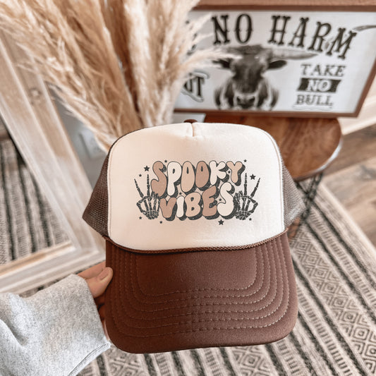 Spooky Vibes Trucker Hat