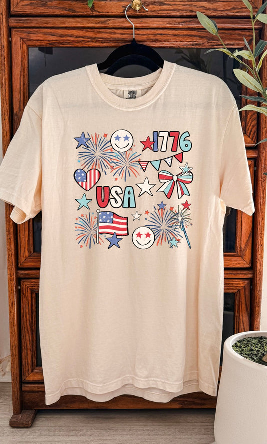 USA 1776 Graphic Tee