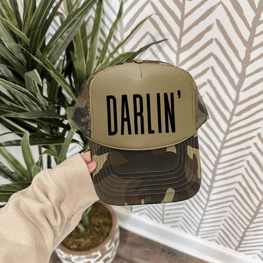 Darlin' Camo Trucker Hat