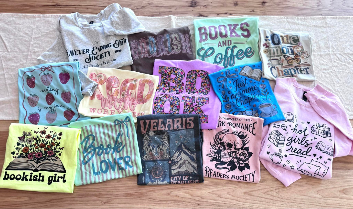 Mystery Book Graphic Tee