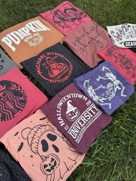 Mystery Fall + Halloween Graphic Crewneck