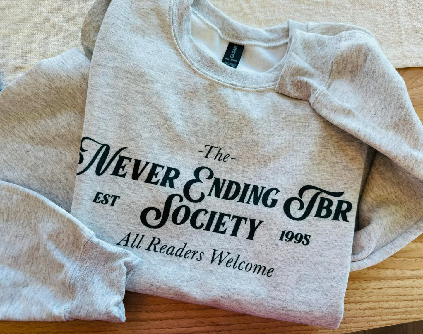 Never Ending TBR Graphic Crew