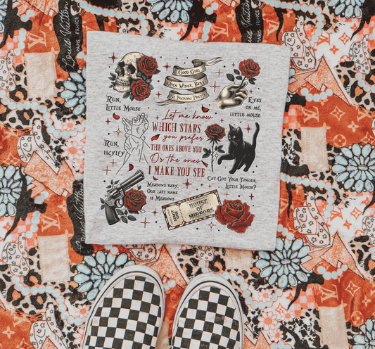 Run Little Mouse Book Graphic Tee