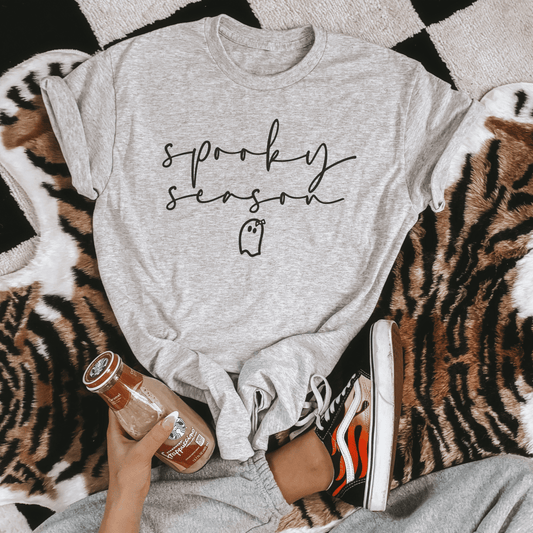 Spooky Season Ghost Graphic Tee