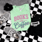 Books & Coffee Graphic Tee