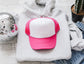 Blank trucker hat