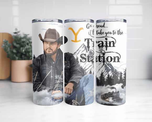 Take you to the Train Station Tumbler